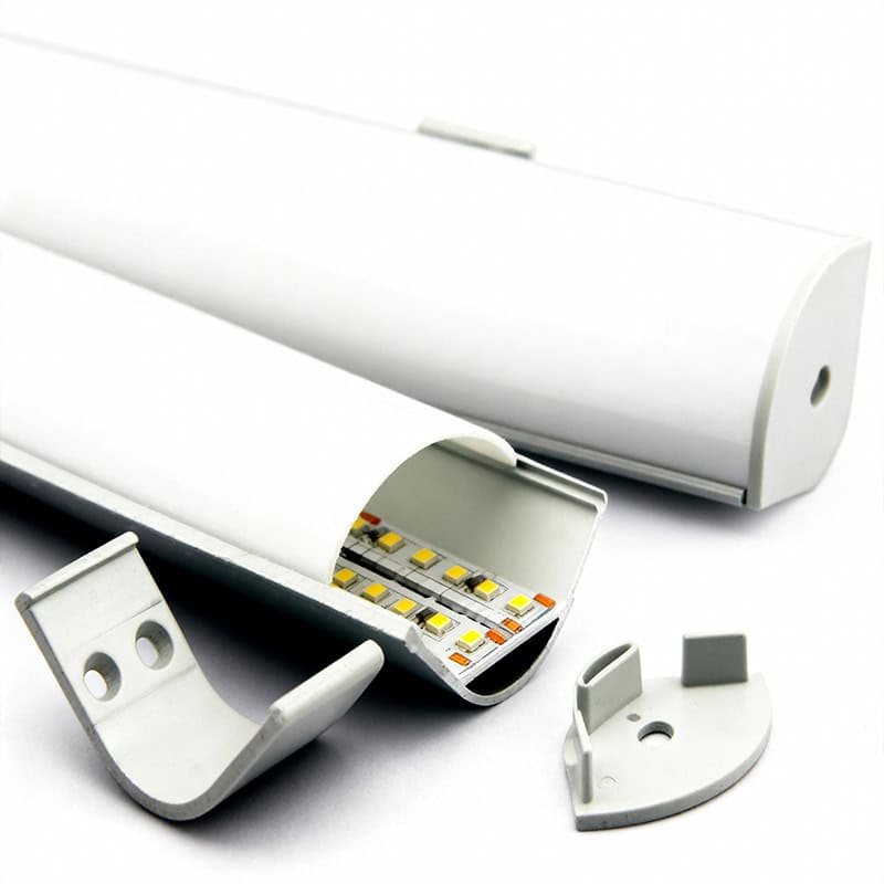 Luminaria LED 60cm para mesa de trabajo con Sensor touch para encendido y apagado, 3000lm, 5500ºK, 24v. (Incluye fuente de poder) Mod. IL-B290RL60T