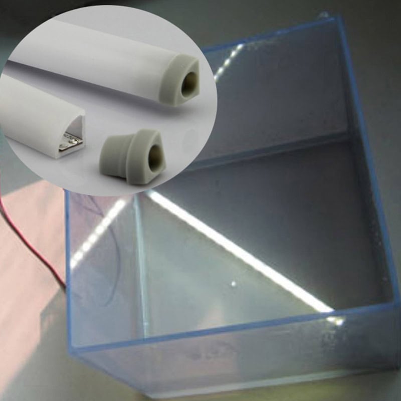 Perfil esquinero de plástico para exterior IP65 3mt Mod.IL-BS90 - Image 5